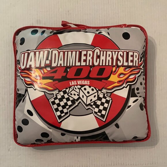 UAW- Daimler Chrysler 400 Las Vegas Seat Cushion Pillow Racing - Picture 1 of 6